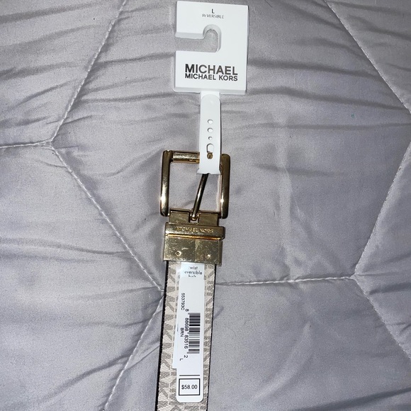 NWT Michael Kors Twist Reversible Belt 2 in 1 - Picture 6 of 9